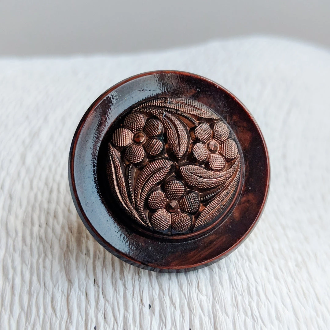 Tracy Burton Shop By Vendor 1940s Button Adjustable Ring 1 Tracy Burton Shop By Vendor 1940s Button Adjustable Ring