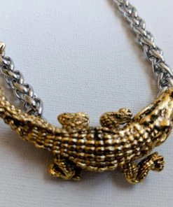 Tracy Burton Alligator Necklace