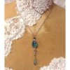Headpiece Heaven Aquamarine Upcycled Necklace Shop By Vendor