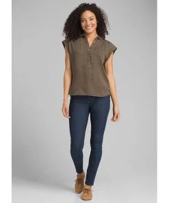 PrAna Azul Top Womens