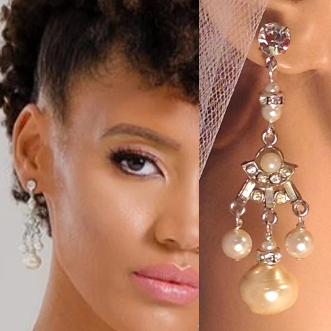 Headpiece Heaven Shop By Vendor Baroque Pearl Chandeliers 1 Headpiece Heaven Shop By Vendor Baroque Pearl Chandeliers