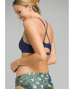 PrAna Womens Brina Halter Bikini Top