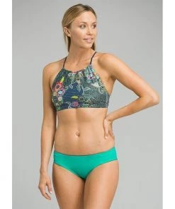 PrAna Womens Brina Halter Bikini Top