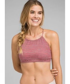 PrAna Womens Brina Halter Bikini Top