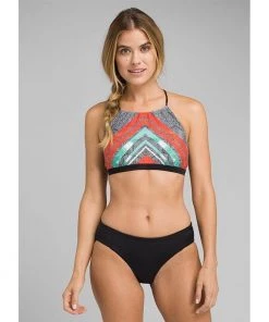PrAna Womens Brina Halter Bikini Top