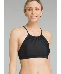 PrAna Womens Brina Halter Bikini Top