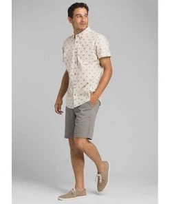 PrAna Mens Broderick SS Slim
