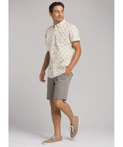 PrAna Mens Broderick Shirt - Slim - Tall