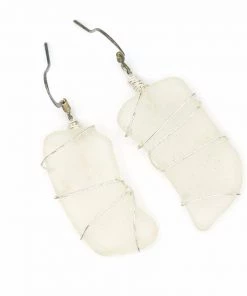 Themis And Thread Accessories Brown Seneca Sea Glass Earrings 13 Themis And Thread Accessories Brown Seneca Sea Glass Earrings