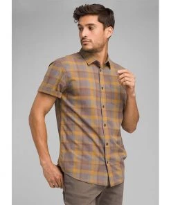PrAna Bryner Shirt Mens 7 PrAna Bryner Shirt Mens