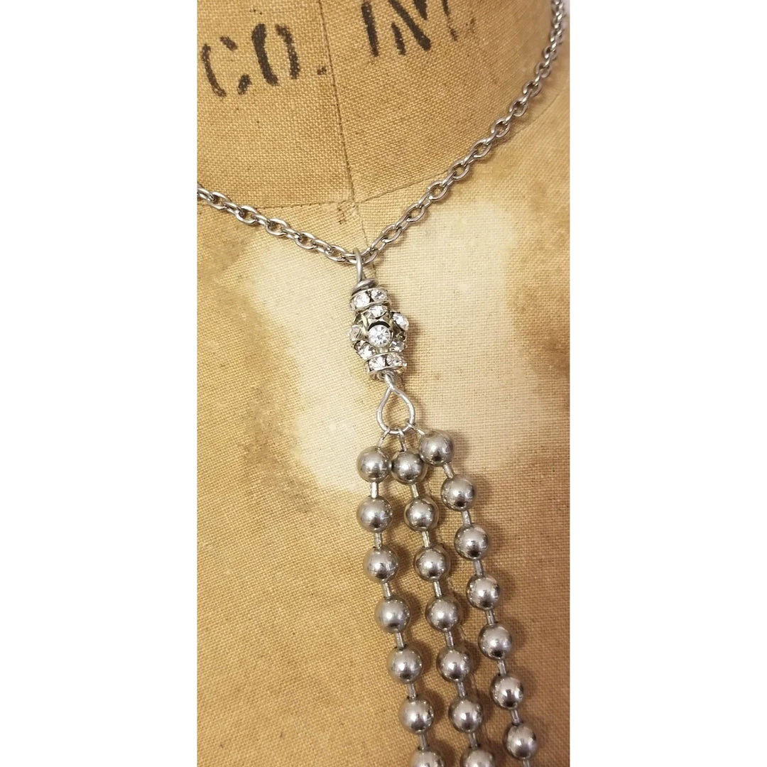 Headpiece Heaven Shop By Vendor Chain Tassel Necklace 2 Headpiece Heaven Shop By Vendor Chain Tassel Necklace