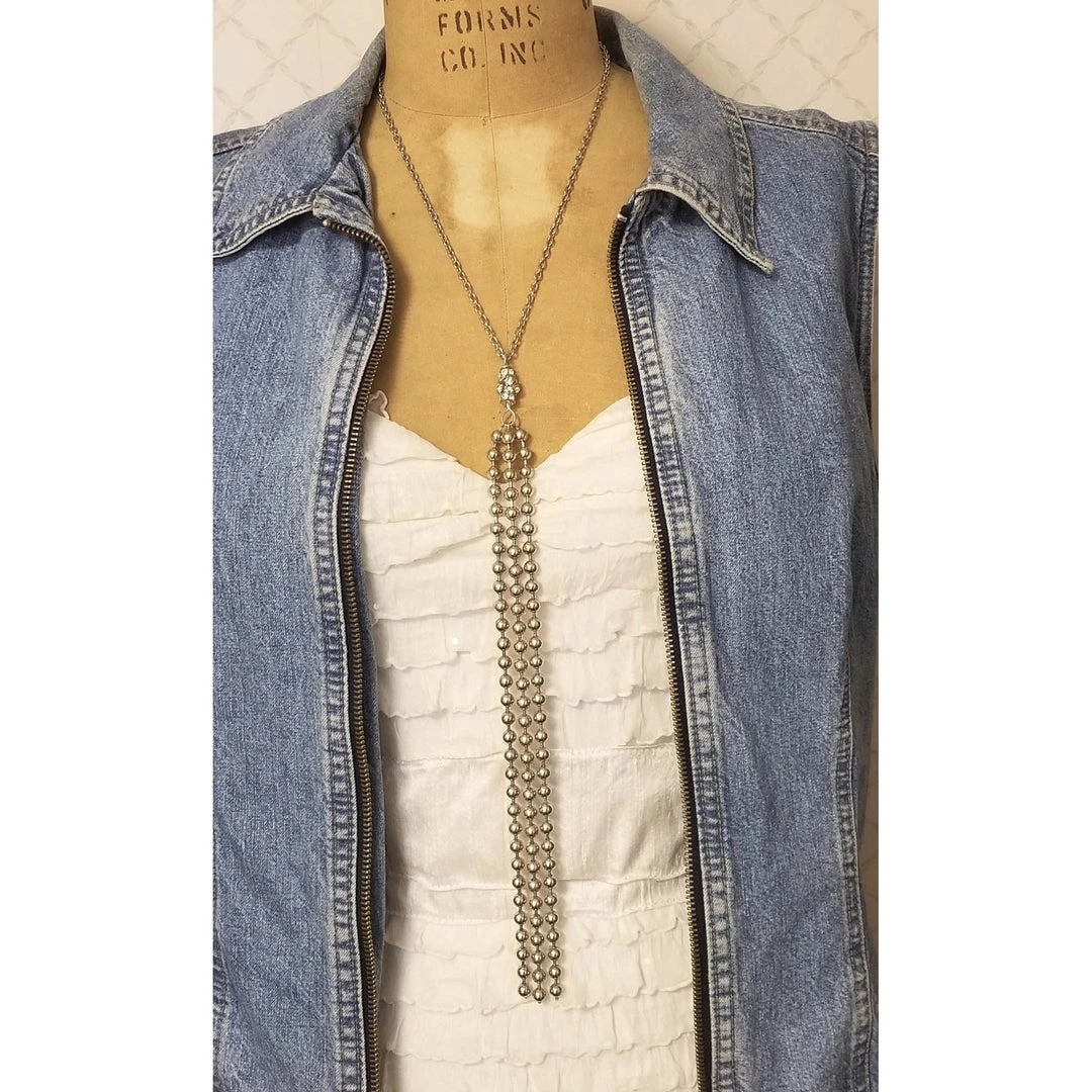 Headpiece Heaven Shop By Vendor Chain Tassel Necklace 1 Headpiece Heaven Shop By Vendor Chain Tassel Necklace