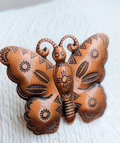 Tracy Burton Copper Butterfly Ring