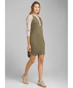 PrAna Cozy Up Henley Dress