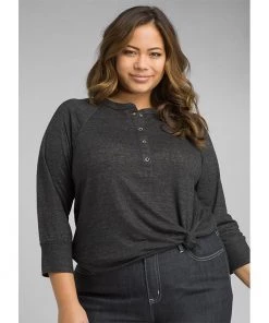 PrAna Cozy Up Henley Plus