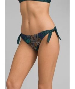 PrAna Daravy Moderate Coverage Bikini Bottom Womens