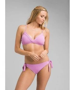PrAna Daravy Moderate Coverage Ribbed Bikini Bottom Womens 5 PrAna Daravy Moderate Coverage Ribbed Bikini Bottom Womens