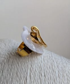 Tracy Burton Shop By Vendor Double Heart Adjustable Ring