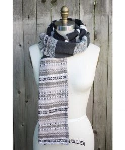 Sutter Larkin Extra-Long Patchwork Scarf