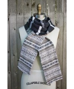 Sutter Larkin Extra-Long Patchwork Scarf