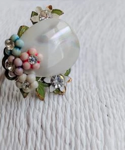 Cheap Filosano Store 15 Tracy Burton Floral Adjustable Ring Shop By Vendor