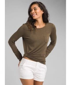 PrAna Foundation Long Sleeve Crew