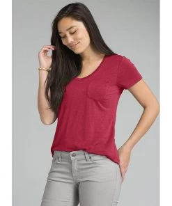 PrAna Foundation Short Sleeve Top Womens