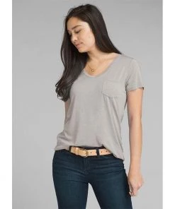 PrAna Foundation Short Sleeve V-neck Womens