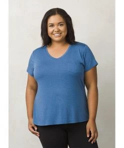 PrAna Foundation V-neck Plus Womens 12 PrAna Foundation V-neck Plus Womens