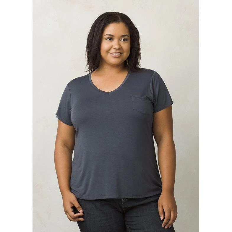 PrAna Foundation V-neck Plus Womens 1 PrAna Foundation V-neck Plus Womens