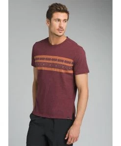 PrAna Mens Garrity Short Sleeve Crew