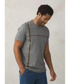 PrAna Mens Garrity Short Sleeve Crew
