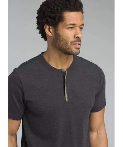 PrAna Garrity Short Sleeve Henley