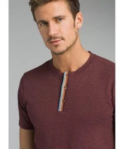 PrAna Garrity Short Sleeve Henley