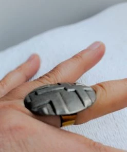 Tracy Burton Geo Tech Adjustable Ring