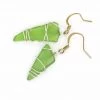 Themis And Thread Green Seneca Sea Glass Earrings Accessories