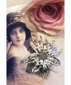 Headpiece Heaven Grey Bridal Comb Shop By Vendor