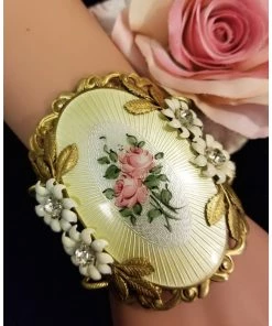 Headpiece Heaven Guilloche Enamel Bracelet Shop By Vendor