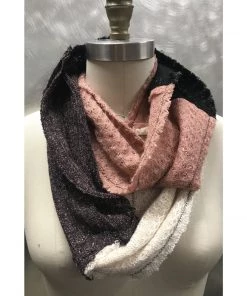 Sutter Larkin Handmade Patchwork Infinity Scarf Accessories