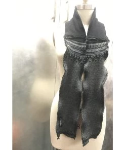 Sutter Larkin Accessories Handmade, Wool & Cashmere, Patchwork Scarf