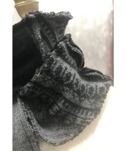 Sutter Larkin Accessories Handmade, Wool & Cashmere, Patchwork Scarf