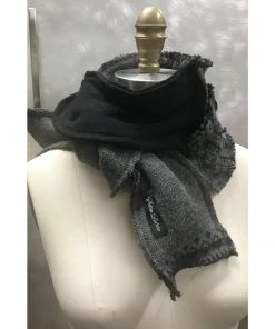Sutter Larkin Accessories Handmade, Wool & Cashmere, Patchwork Scarf