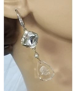 Headpiece Heaven Intaglio Crystal Earrings