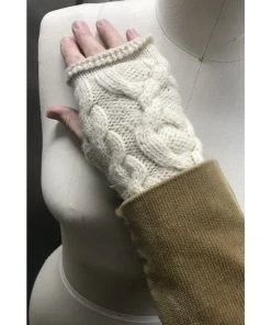 Sutter Larkin Accessories Irish Wool Patchwork Fingerless Gloves