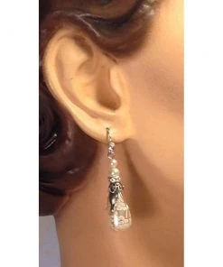 Headpiece Heaven Lace Pearl Earrings Shop By Vendor