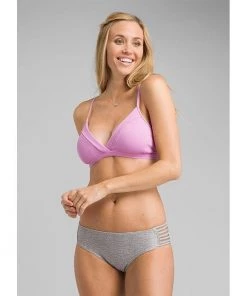 PrAna Laclair Moderate Coverage Bikini Bottom Womens