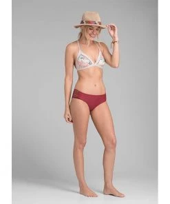 PrAna Laclair Moderate Coverage Bikini Bottom Womens
