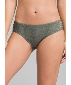 PrAna Laclair Moderate Coverage Bikini Bottom Womens