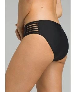 PrAna Laclair Moderate Coverage Bikini Bottom Womens