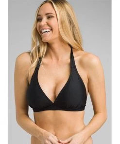 PrAna Lahari D/DD-Cup Halter Bikini Top Womens